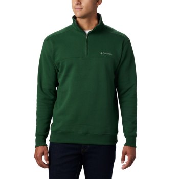 Columbia Muške Majice S Kapuljačom - Hart Mountain II Half Zip Zelene Visebojne | MRKN-45876